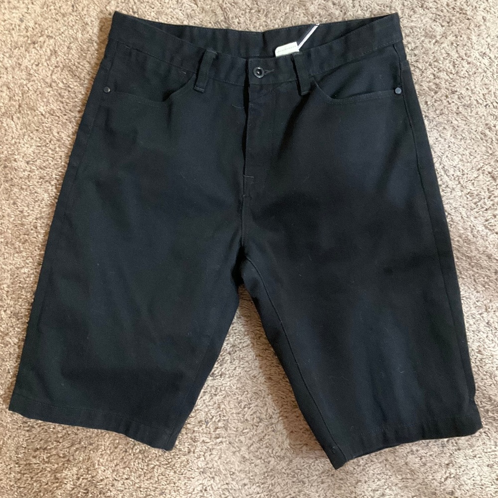 Sean John Black 100% Cotton Shorts